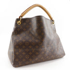 Louis Vuitton Artsy MM Monogram Canvas Brown Shoulder Bag