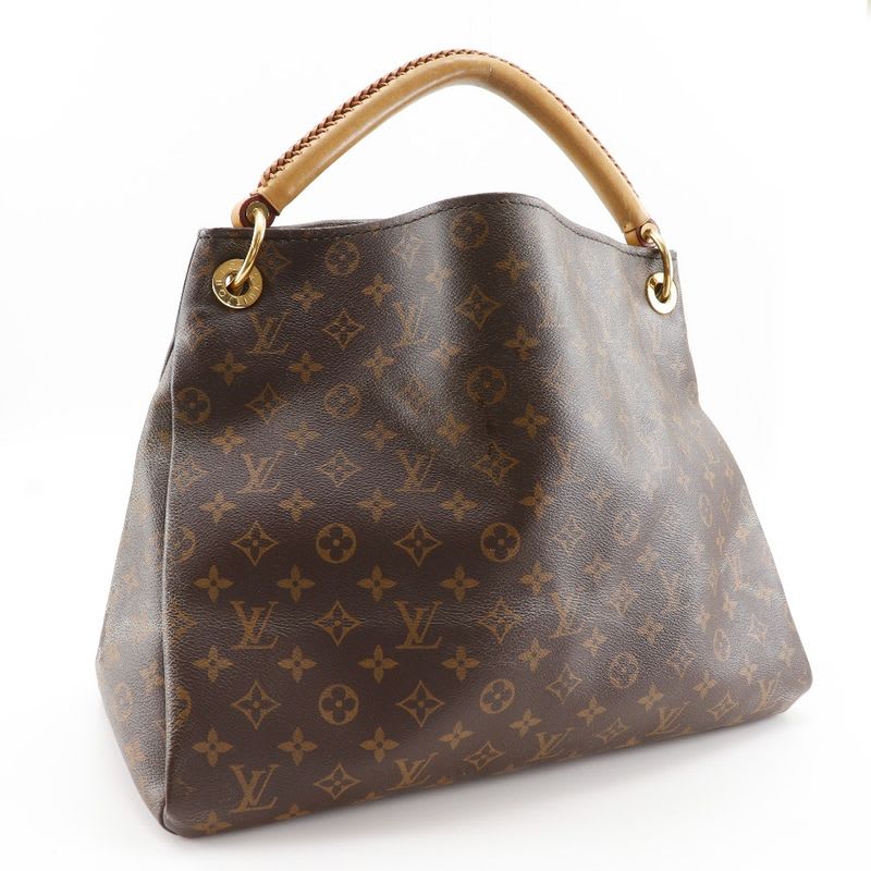 Louis Vuitton Artsy MM Monogram Canvas Brown Shoulder Bag