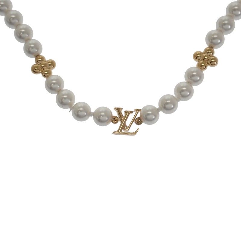 Louis Vuitton My Pearl Necklace GP Gold — view 3