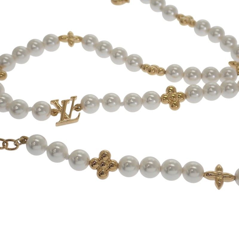 Louis Vuitton My Pearl Necklace GP Gold — view 4