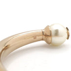 Christian Dior Tribales Bracelet Bangle Gold Logo Pearl Star — view 7