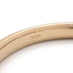 Christian Dior Tribales Bracelet Bangle Gold Logo Pearl Star — view 6