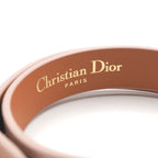 Christian Dior 30 Montaigne Bracelet Double CD Logo Leather Pink — view 7