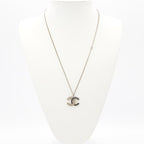 Chanel GP Silver Navy Coco Mark Pearl — view 9