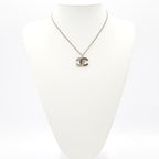 Chanel GP Silver Navy Coco Mark Pearl — view 8