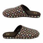 Louis Vuitton Palace Line Mule Slippers Room Shoes Monogram Craggy Mocha — view 3
