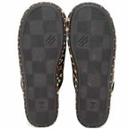 Louis Vuitton Palace Line Mule Slippers Room Shoes Monogram Craggy Mocha — view 2
