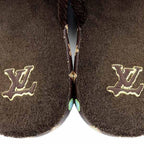 Louis Vuitton Palace Line Mule Slippers Room Shoes Monogram Craggy Mocha — view 5