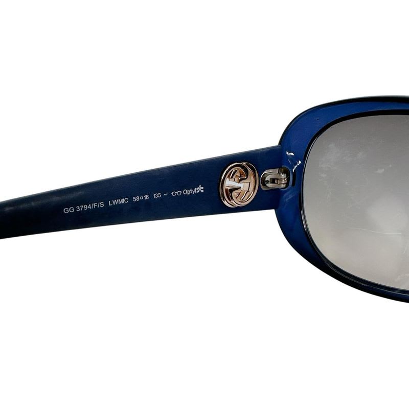 Gucci GG3794 F S 5816 135 Sunglasses Rhx10 A8 P4 N Blue — view 7