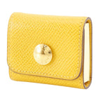 Hermes Post-it Case Sticky Note Leather Yellow — view 2