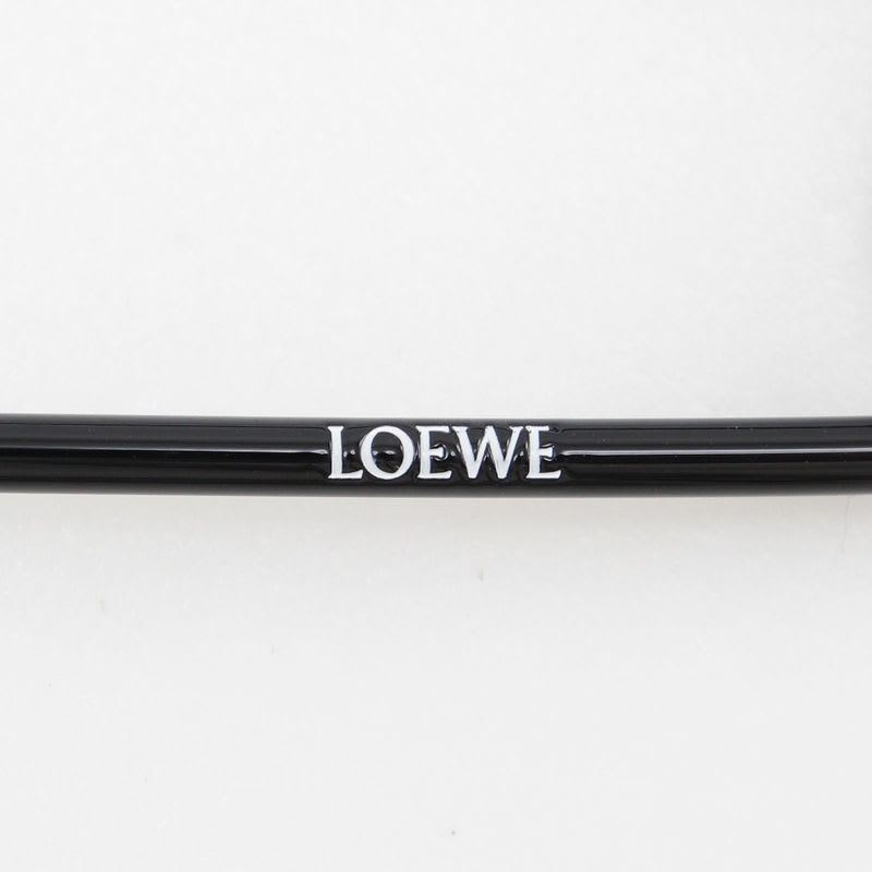 Loewe Mechanopin Bag Charm Metal Leather Black Blue — view 5