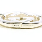 Gucci Interlocking G Silver 925 Earrings Total Weight 10.6 — view 3