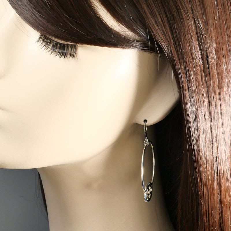 Gucci Interlocking G Silver 925 Earrings Total Weight 10.6 — view 5