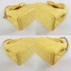 Chanel Bag Charm Yellow Gold Hardware Lambskin Leather — view 5