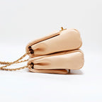 Chanel Shoulder Bag Lambskin Quilted Double Chain Twins — view 4
