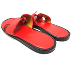 Hermes Red Size 25.5 Sandals — view 4