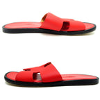 Hermes Red Size 25.5 Sandals — view 9