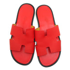 Hermes Red Size 25.5 Sandals — view 5