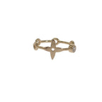 Louis Vuitton Monogram Skin 2 P No 10 Q9 A72 Ring 18K Yellow Gold Diamond — view 7