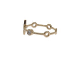 Louis Vuitton Monogram Skin 2 P No 10 Q9 A72 Ring 18K Yellow Gold Diamond — view 8
