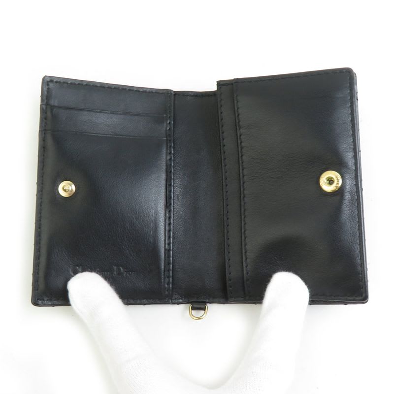 Christian Dior Card Case Cannage — view 4