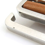 Hermes Striped Enamel Leather Bracelet — view 9