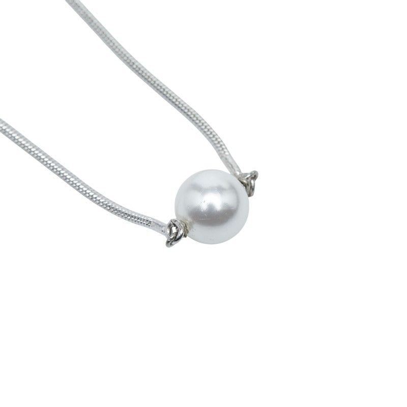 Dior Pearl Silver Faux Metal — view 5