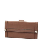 Gucci Long Wallet W Hook Brown Canvas Leather — view 2