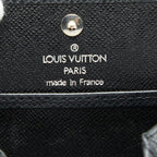Louis Vuitton Taiga Porte Monnaie Boite Coin Case Purse Ardoise Black — view 7