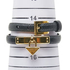 Prada Black Saffiano Leather Belt — view 7