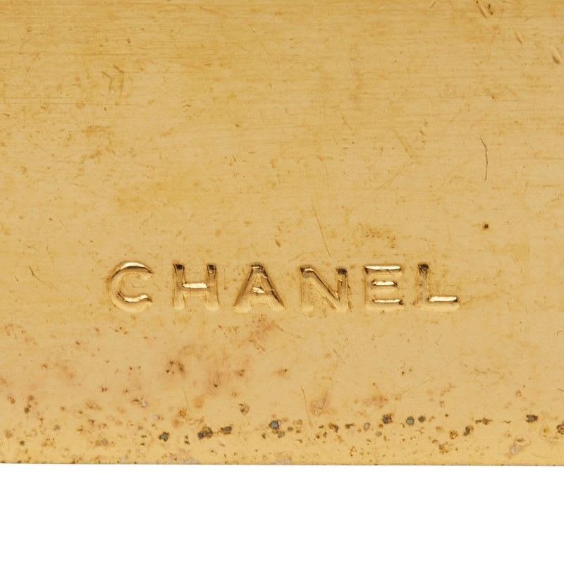 Chanel Logo Plate Gold Plated — view 4