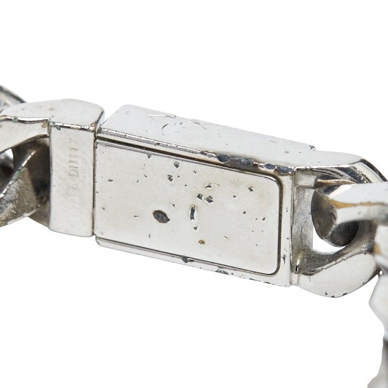 Louis Vuitton Bracelet Signature Chain Silver Metal — view 7