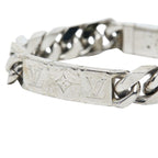 Louis Vuitton Bracelet Signature Chain Silver Metal — view 4