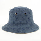 Louis Vuitton Chapeau Monogram Denim Bucket Hat Mp2440 — view 2