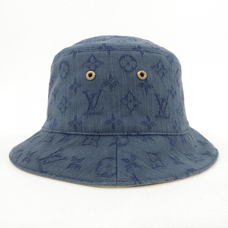 Louis Vuitton Chapeau Monogram Denim Bucket Hat Mp2440 — view 2