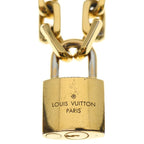 Louis Vuitton Collier Edge Cadena Necklace Gold Mp2993 — view 6