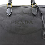 Prada 2-Way Bag Black Nero 1 Ba579 Jacquard