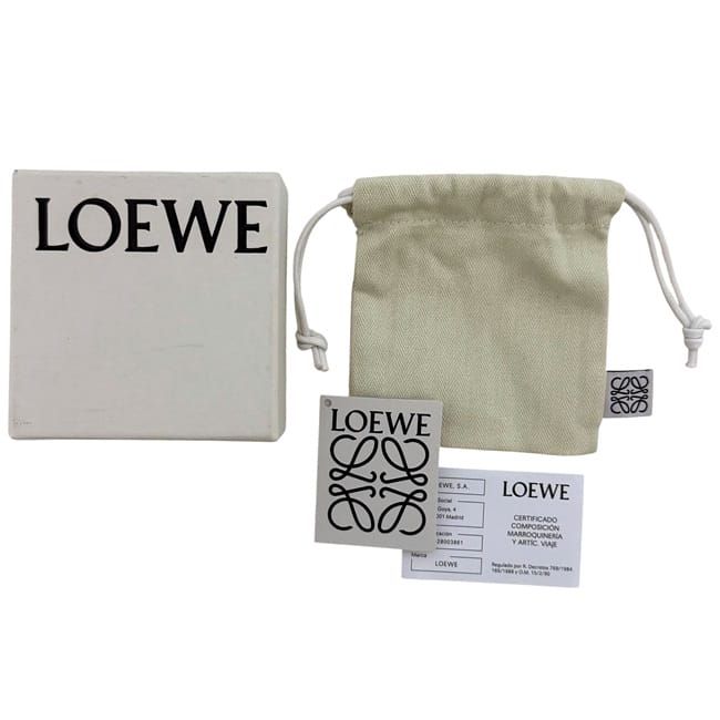 Loewe Brooch Silver Anagram 111.25.020 Metal — view 6