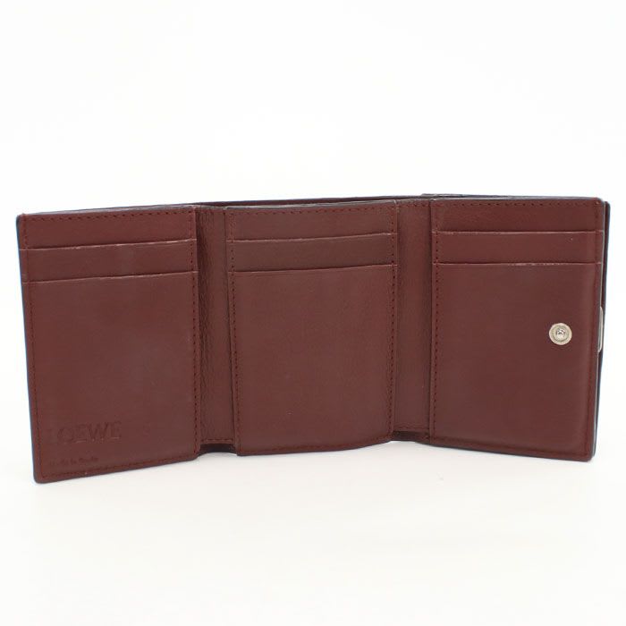 Loewe Trifold Wallet Anagram C821 Tr2 X16 Calf — view 3