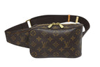 Louis Vuitton Monogram Geronimos Shoulder Bag Brown Gold