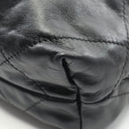 Chanel Rucksack Sac Backpack 22 Small Black Leather Chanel 22 Quilted — view 7