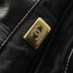 Chanel Rucksack Sac Backpack 22 Small Black Leather Chanel 22 Quilted — view 6