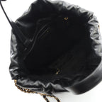 Chanel Rucksack Sac Backpack 22 Small Black Leather Chanel 22 Quilted — view 4