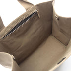Fendi Tote Bag FF Logo 7 Va558 Grey Canvas Large Shopping — view 4
