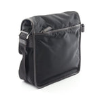 Prada Shoulder Bag Va0770 Black Nylon Saffiano Leather — view 3