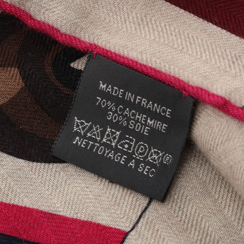 Hermes Shawl Rectangle Cheval A La Couverture Silk — view 4