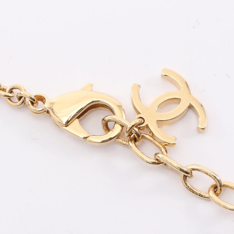 Chanel Necklace Coco Mark Heart GP — view 5