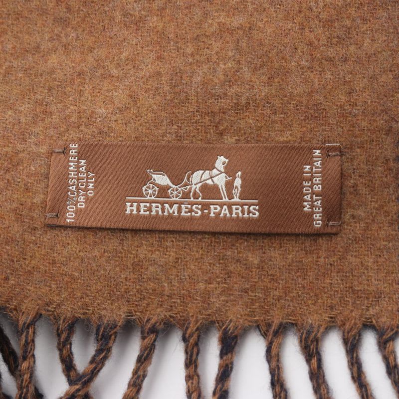 Hermes Muffler Kazak Chevron Blue Series Other Scarf — view 3