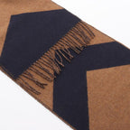 Hermes Muffler Kazak Chevron Blue Series Other Scarf — view 2