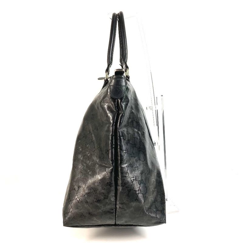 Gucci Shoulder Bag GG Imprime Leather Black — view 4